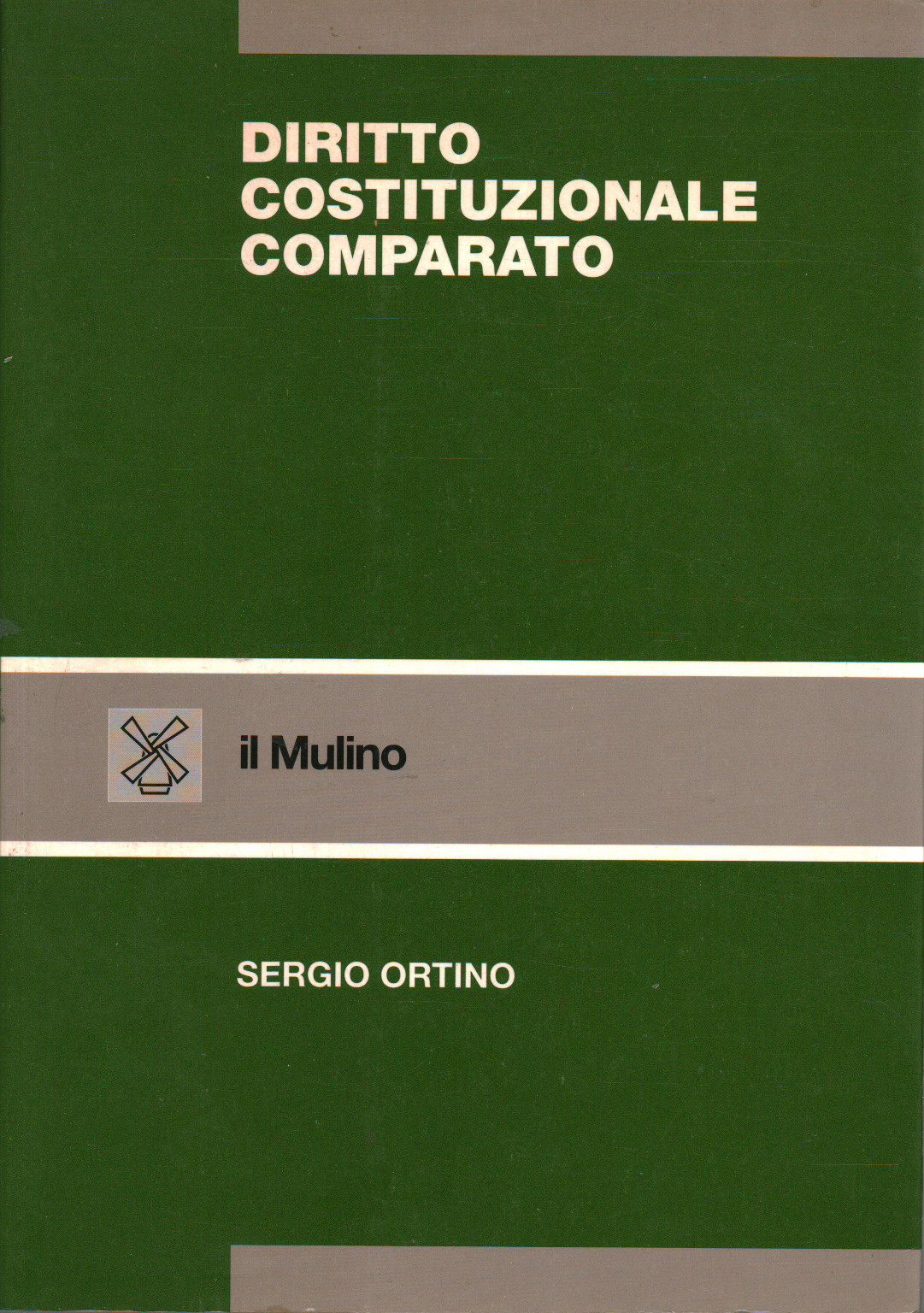 Diritto costituzionale comparato, Sergio Ortino