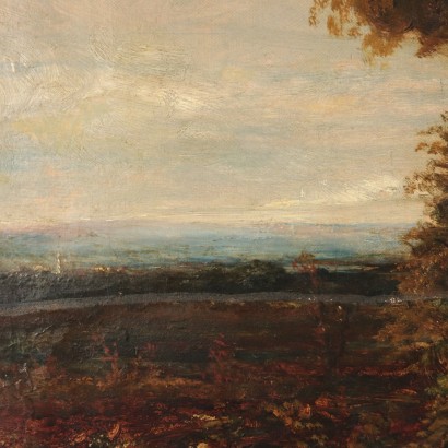 Landscape with Figures Early 20th Century