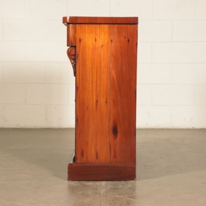 Small Cupboard with Two Doors Mahogany Late 19th-Early 20th Century