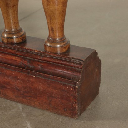 Balustrade with Columns Walnut Italy 18th Century