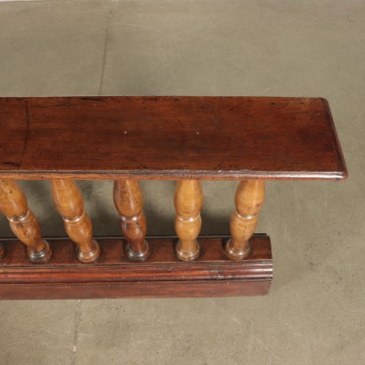 Une partie d'une Ancienne Balustrade Noyer Italie '700