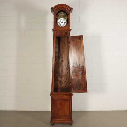 Pendolum Clock Maple Walnut And Rosewood Mid 19th Century