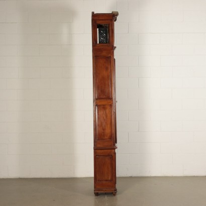 Pendolum Clock Maple Walnut And Rosewood Mid 19th Century