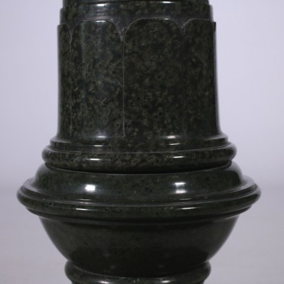 Column Green Marble Italy 19th Century