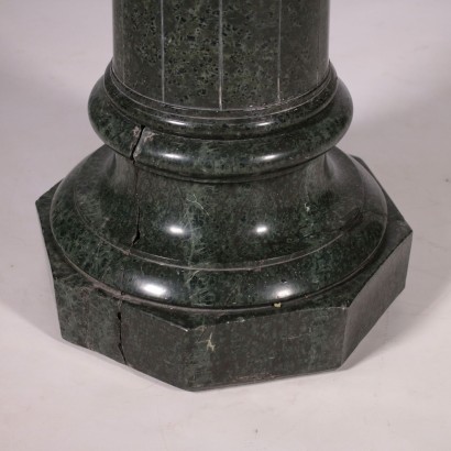 Column Green Marble Italy 19th Century