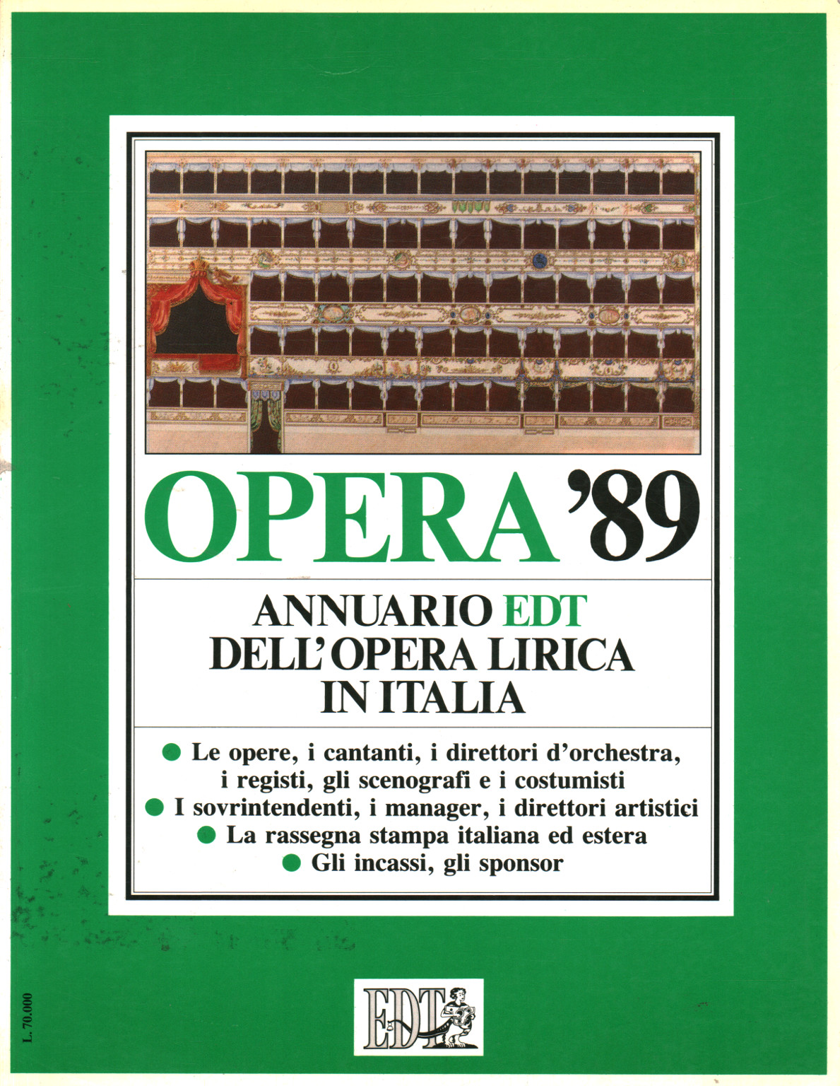 La ópera 89, AA.VV