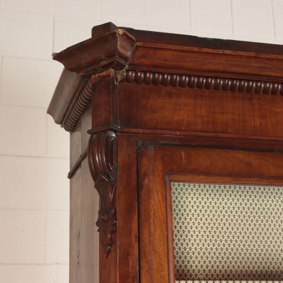 Two Bodies Bookcase Walnut 19th Century