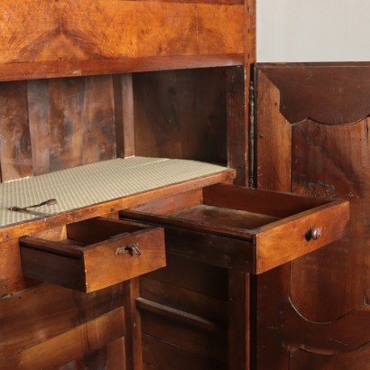 Provencal Wardrobe with Two Doors Walnut 18th Century