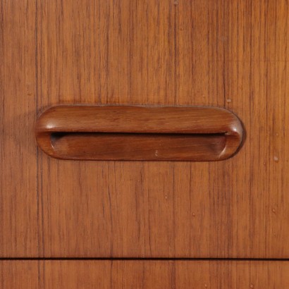 Chest of Drawers Teak Veneer 1960s Italian Prodution