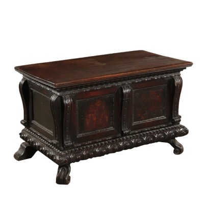 Small Coffer Walnut 17th Century