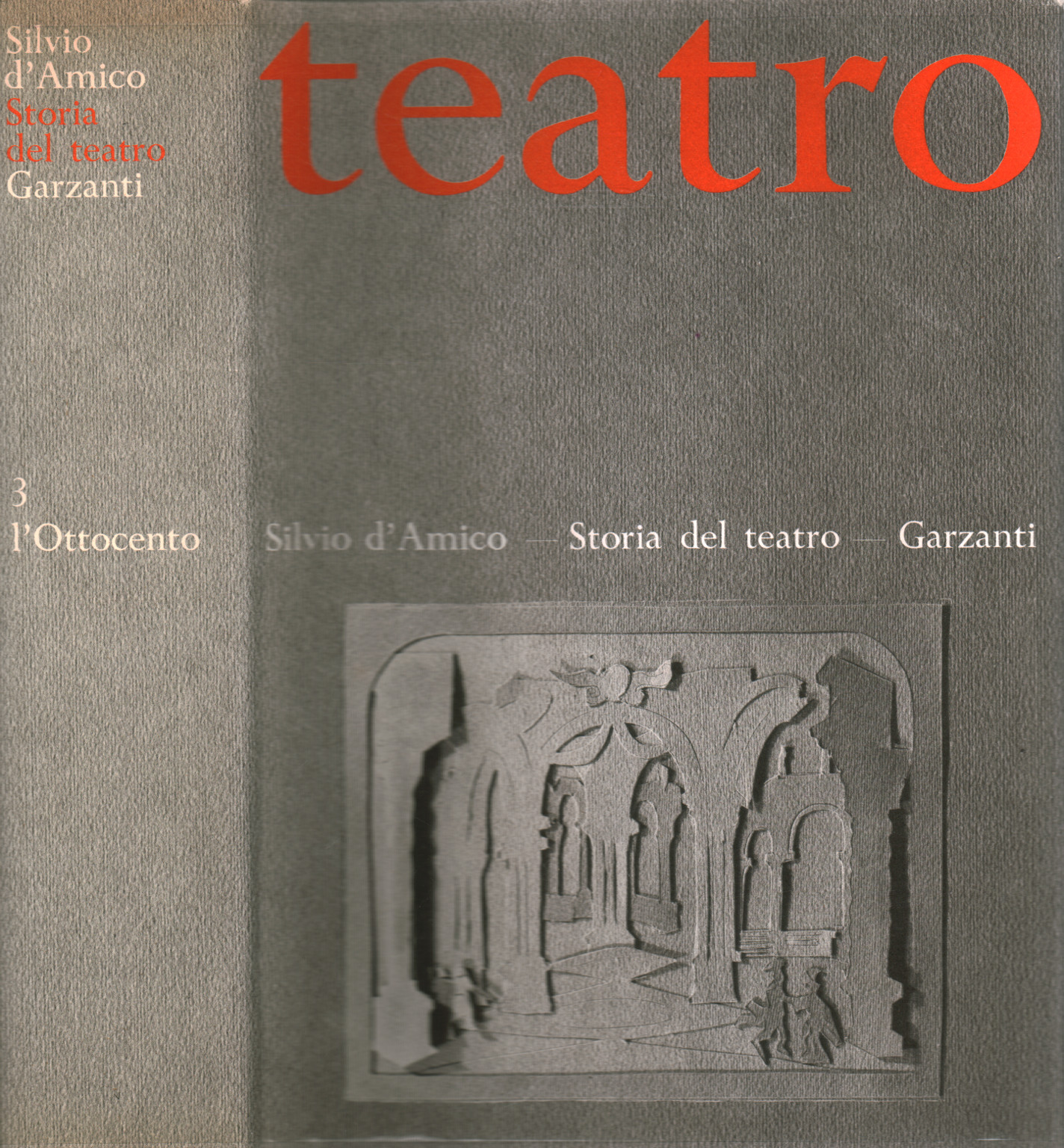 Storia del Teatro Drammatico III: Ottocento, s.a.