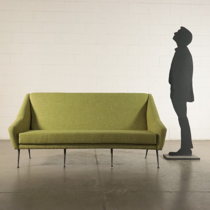 moderne Antiquitäten, moderne Design-Antiquitäten, Sofa, modernes antikes Sofa, modernes Antiquitäten-Sofa, italienisches Sofa, Vintage-Sofa, 60er-Jahre-Sofa, 60er-Jahre-Design-Sofa