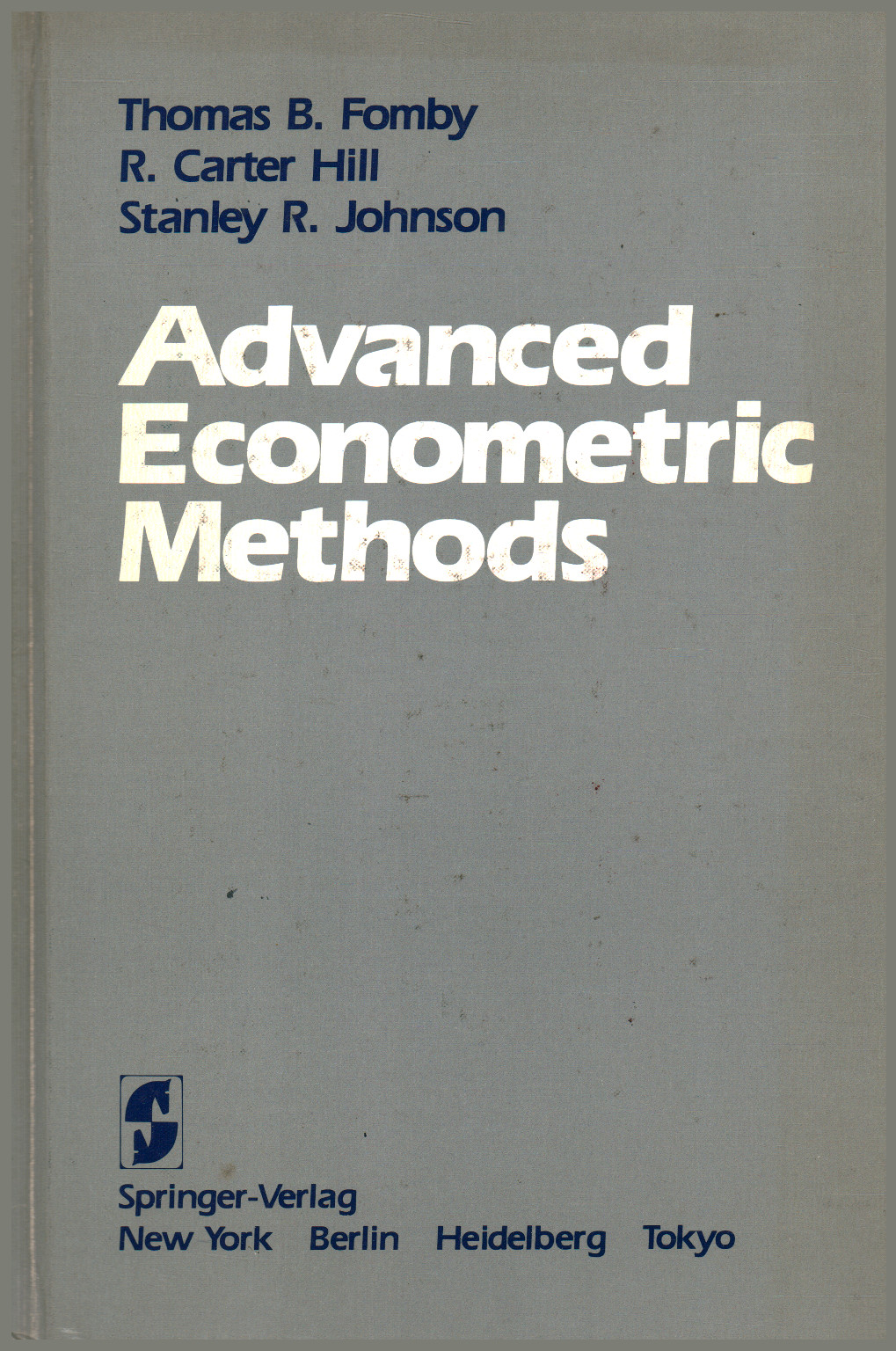 Advanced Econometric Methods, Thomas B. Fomby R.Carter Hill Stanley R.Johnson