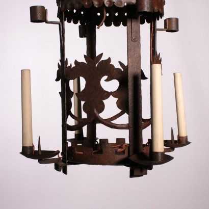 Iron Lantern Italy 19th Century