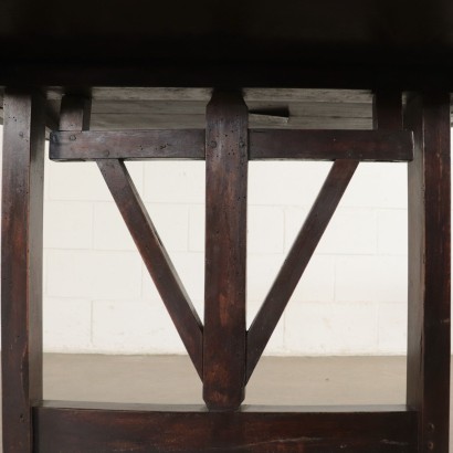 Sailing Table Cherry and Walnut Italy 18th Century