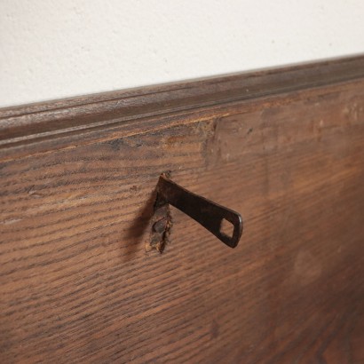 Chest Walnut and Sessile Oak Italy 19th Century