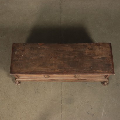 Chest Walnut and Sessile Oak Italy 19th Century