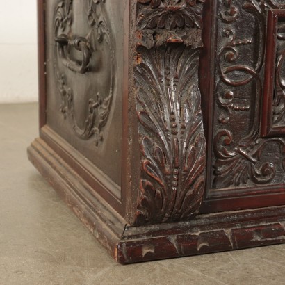 Mannerist Chest Walnut Italy 16th Century