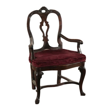 Tuscan Barocchetto Armchair Italy 18th Century