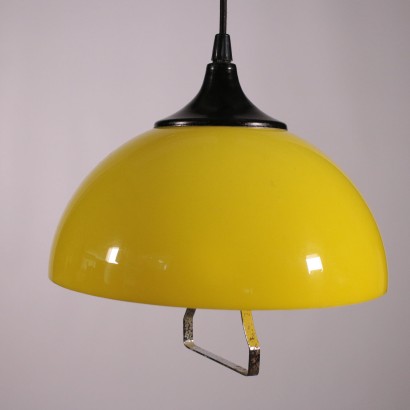 Lampe Métal Méthacrylate Italie Années 60-70