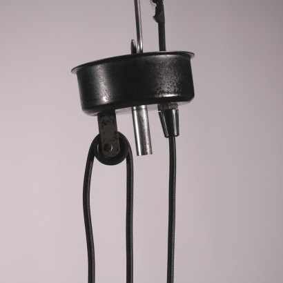 Lampe Métal Méthacrylate Italie Années 60-70