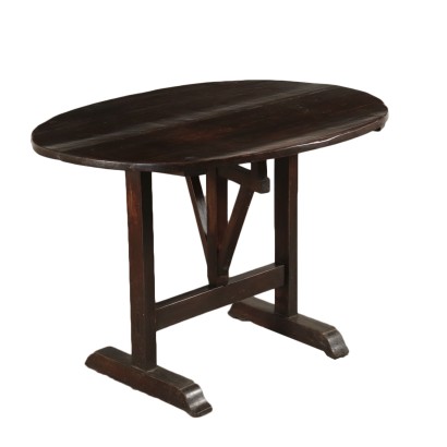 Petite Table Merisier Noyer Italie '700