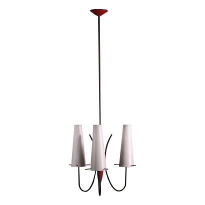 modernariato, modernariato di design, lampadario, lampadario modernariato, lampadario di modernariato, lampadario italiano, lampadario vintage, lampadario anni '60, lampadario design anni 60,Lampada Anni 60