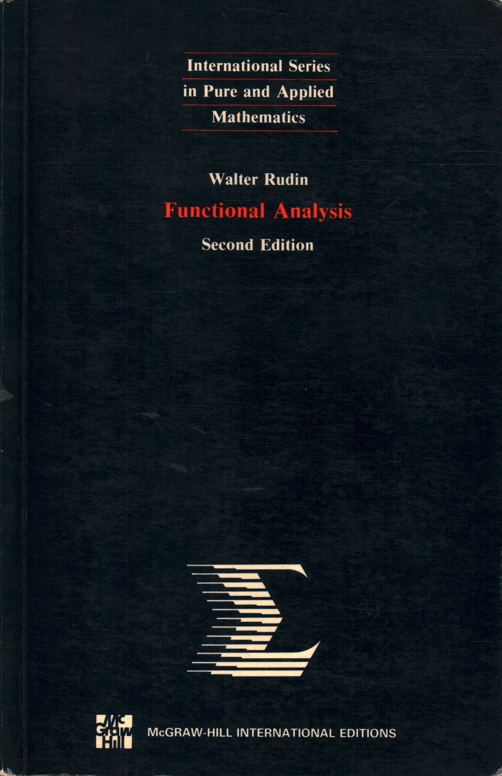 Functional Analysis, Walter Rudin