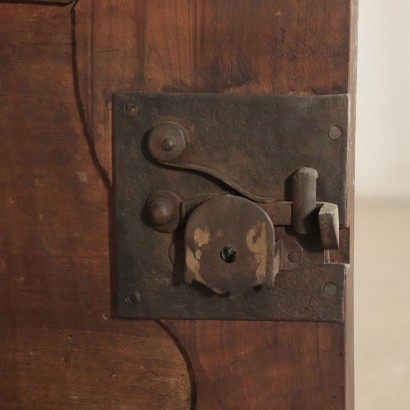 Two-Bodies Bookcase, Walnut, Italy 20th Century