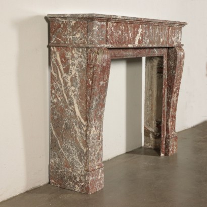 Marble Fireplace, Italy 19th Century