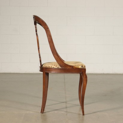 Group of Five Chairs Mahogany Italy 20th Century