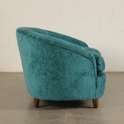 Couch with Velvet Covering 1940s