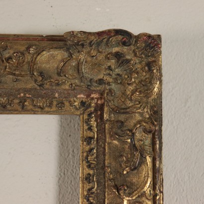 Style Frame Gilded Wood Italy 20th Century