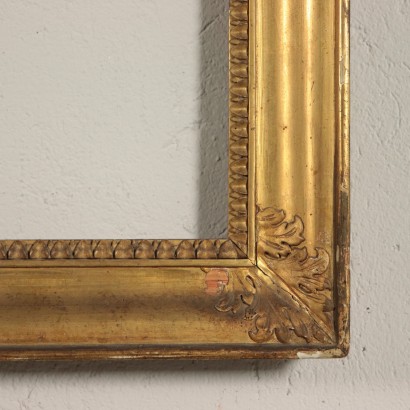 Empire Frame Gilded Wood Italy 19th Century