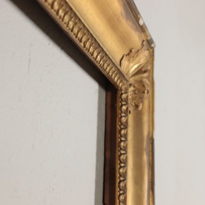 Empire Frame Gilded Wood Italy 19th Century