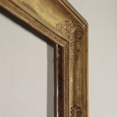 Restoration Frame, Gilded Wood, Italy 19th Century