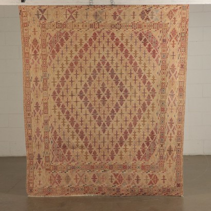 Kilim Carpet Wool and Cotton Malta 1980s-1990s