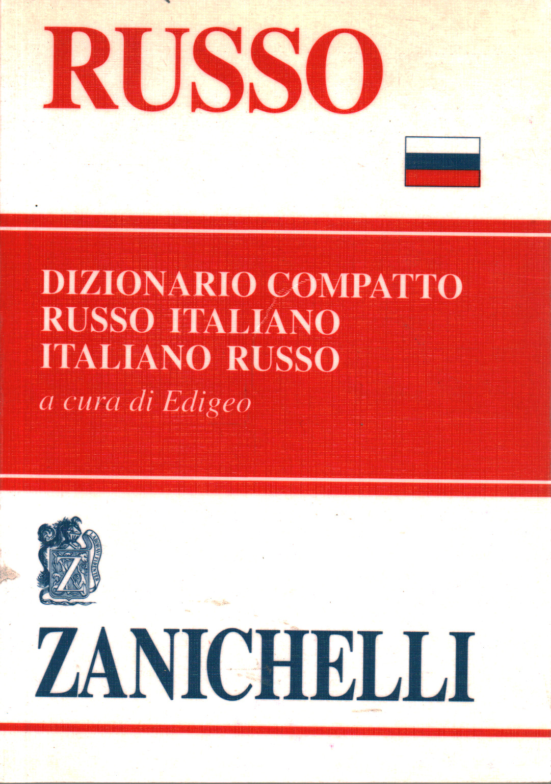 s.a., usato, Dizionario compatto. Russo italiano Italiano Russo, Libreria, Enciclopedie s.a., usato, Dizionario compatto. Russo italiano Italiano Russo, Libreria, Enciclopedie