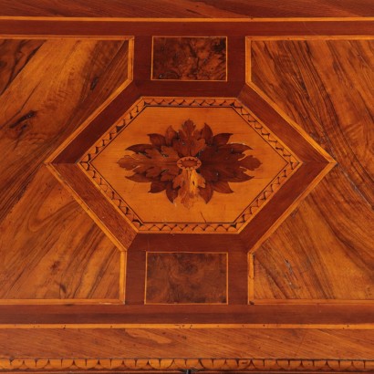 Commode à trois Tiroirs Marqueterie Maggiolini Lombardie Italie '800