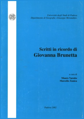 Scritti in ricordo di Giovanna Brunetta