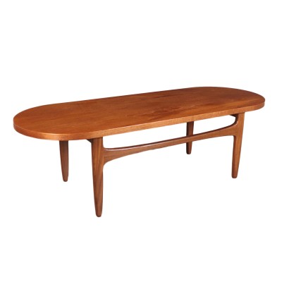 Small Table Solid Wood and Teak Veneer 1960s G Plan Prodution