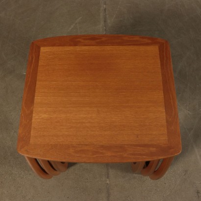 Small Tables Teak Veneer and Solid Veneer England 1960s