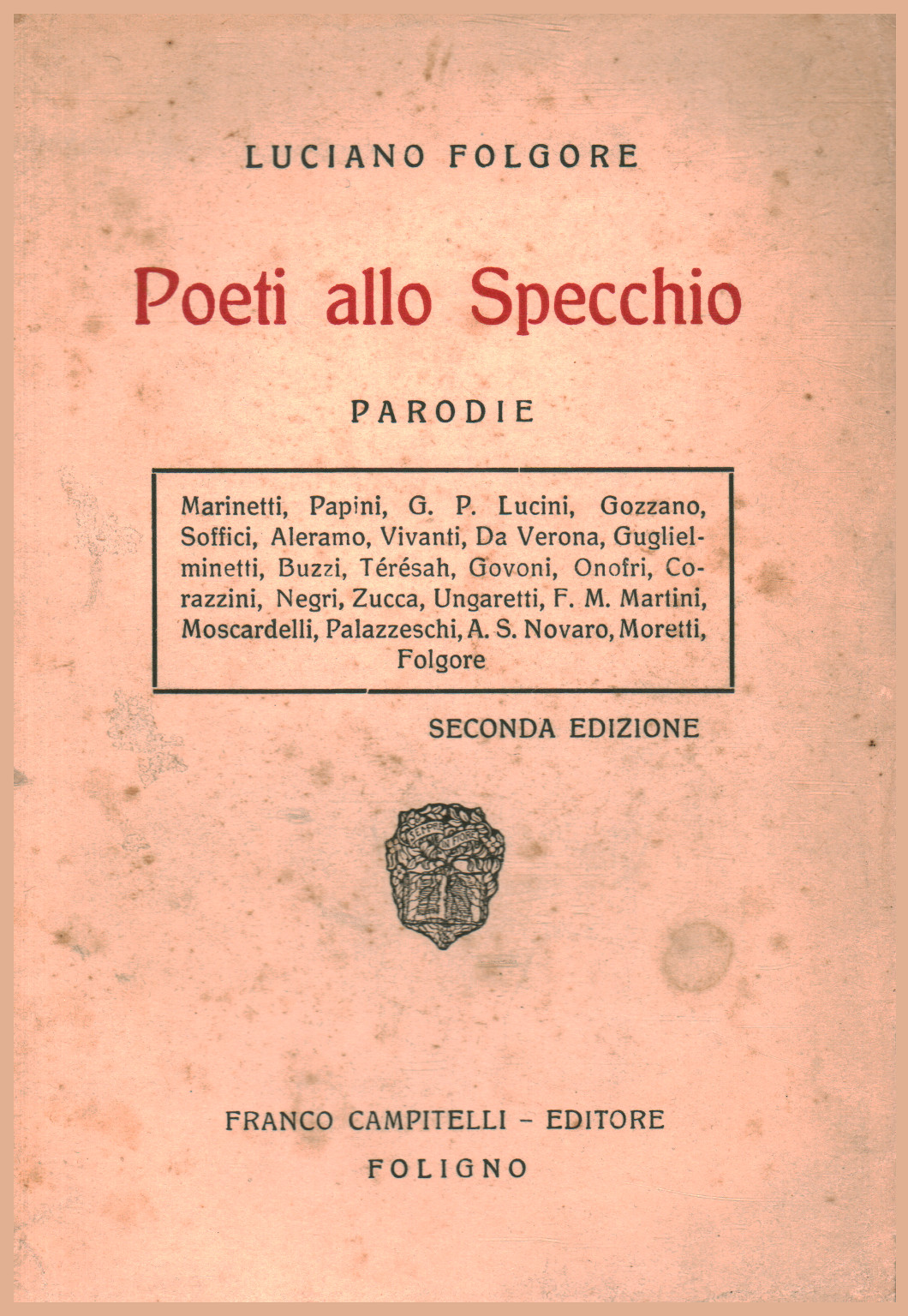 Poeti allo Specchio, Luciano Folgore