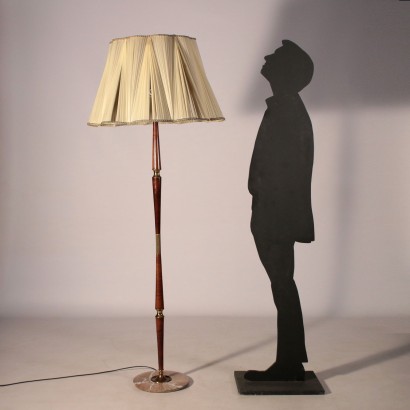 Lampe Holz Italien 1950er