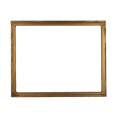 Empire Frame Gilded Wood Italy 19th Century