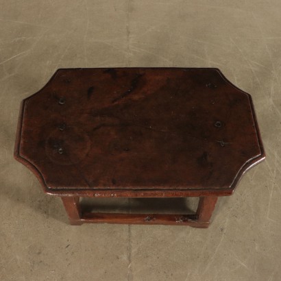 Small Table Beech Walnut and Sessile Oak Italy 20th Century