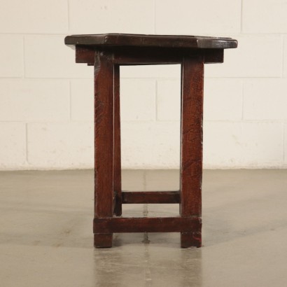 Small Table Beech Walnut and Sessile Oak Italy 20th Century