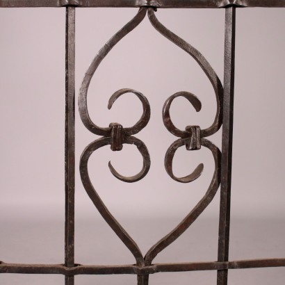 Window Grating Wrought Iron Italy 19th-20th century