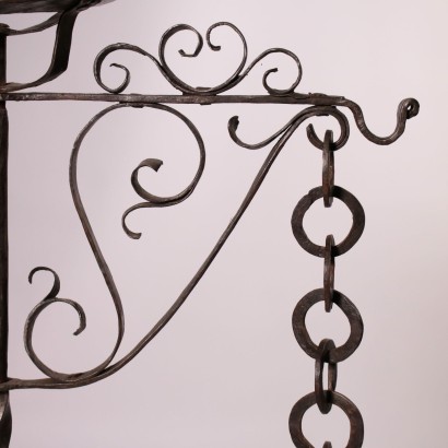 Fireplace Altar Wrought Iron Italy 17th-18th Century