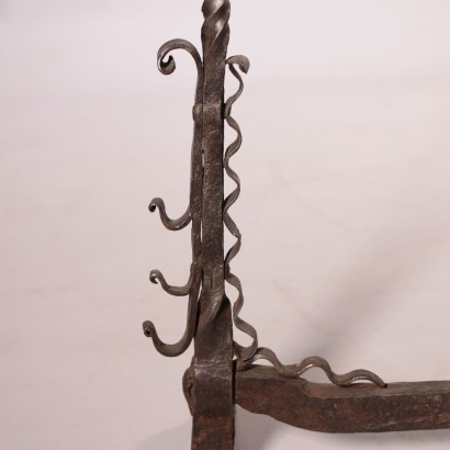 Fireplace Altar Wrought Iron Italy 17th-18th Century